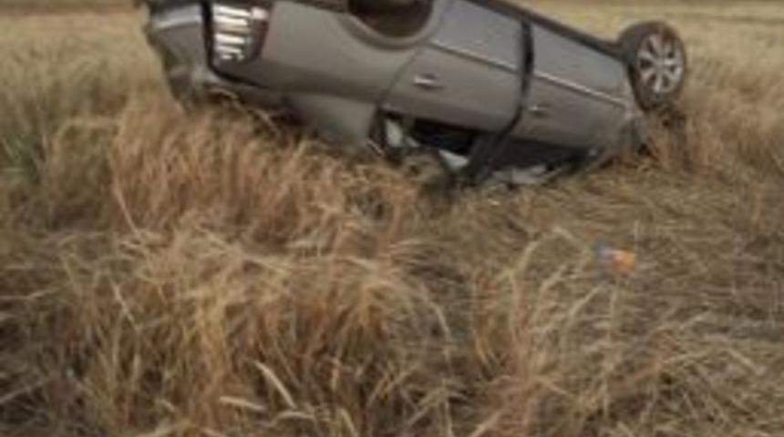 Yunak&rsquo;ta Trafik Kazası: 2 Yaralı