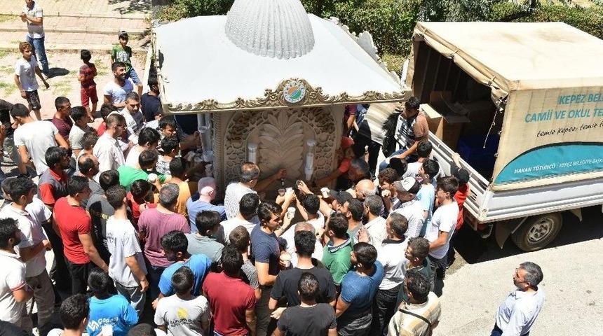 Kepez&rsquo;de Sıcaklara Limonata