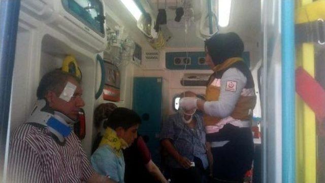 Tem de Kaza: 5 Yaralı 1