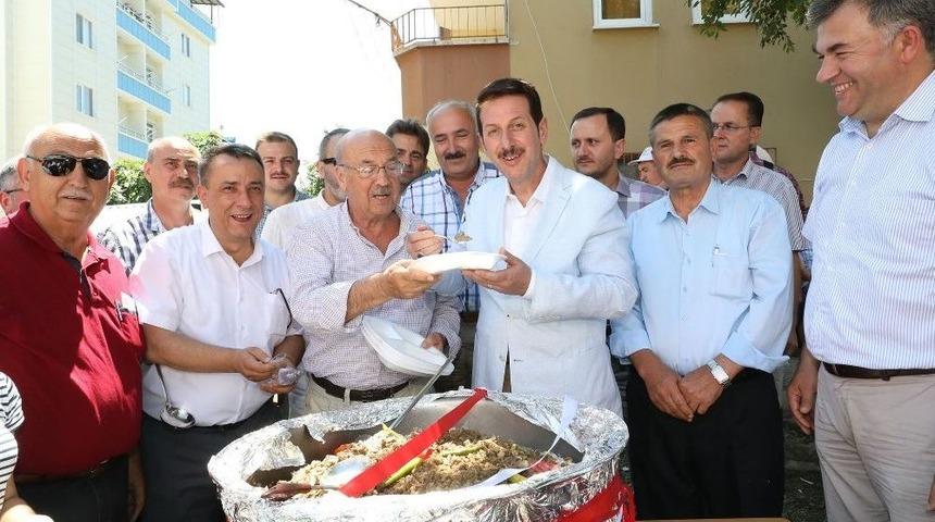 İlkadım&rsquo;da M&uuml;badiller Pilav G&uuml;n&uuml;nde Buluştu