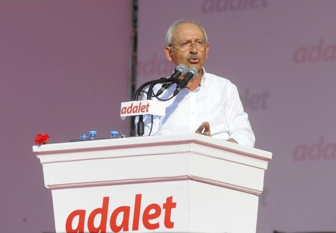 Kılı&ccedil;daroğlu Y&uuml;r&uuml;y&uuml;ş&uuml;n&uuml; Maddelik &lsquo;adalet &Ccedil;ağrısı&rsquo; Metni İle Sonlandırdı