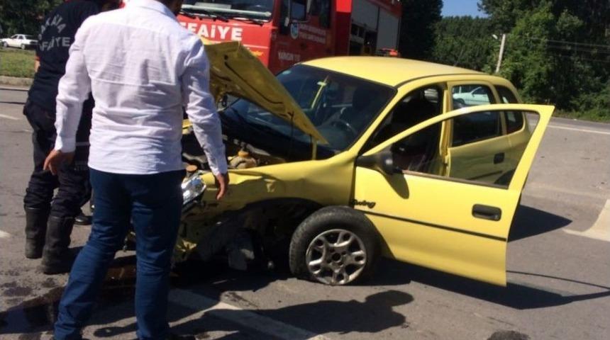 Sakarya&rsquo;da Trafik Kazası: 7 Yaralı