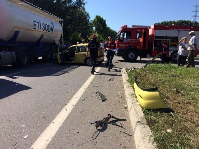 Sakarya’da Trafik Kazası: 7 Yaralı