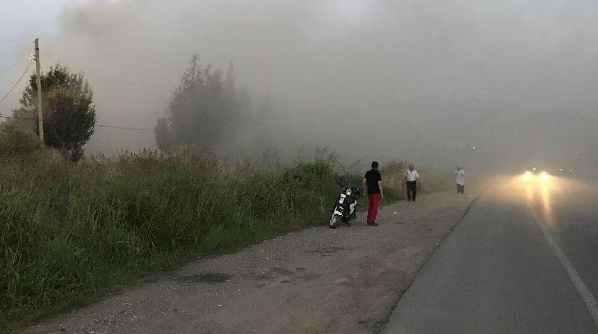 Hendek&rsquo;te Fabrikada &Ccedil;ıkan Yangın 2 Saatte S&ouml;nd&uuml;r&uuml;ld&uuml;