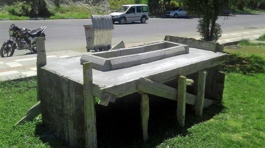 Mangalcılara Barbek&uuml; Hizmeti