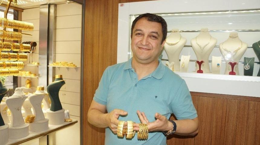 Altın Fiyatlarının D&uuml;şmesi, Kuyumcu Esnafının İşine Yansımadı