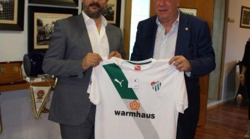 Onur Market&rsquo;ten Bursaspor&rsquo;a Nezaket Ziyareti