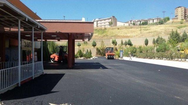 Şırnak Devlet Hastanesi Acil Servis Girişi Asfaltlandı 1