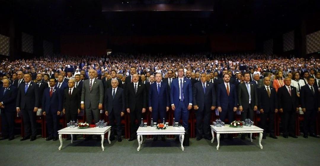 22. D&uuml;nya Petrol Kongresi&rsquo;nde 15 Temmuz Şehitleri İ&ccedil;in Saygı Duruşu