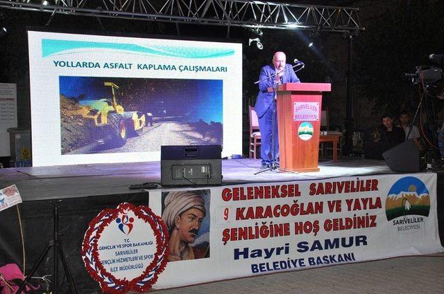 Sarıveliler’de Karacaoğlan Ve Yayla Şenlikleri Yapıldı