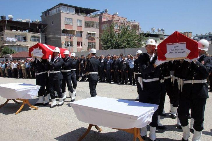 Şehit Polisler Memleketlerine Uğurlandı G5