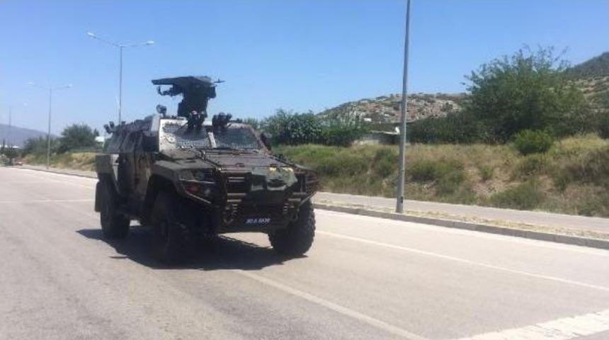 Osmaniye'de Pkk'lılar Havan Mermisi Attı