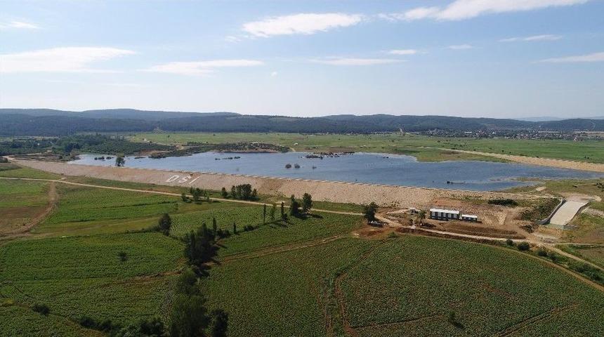 Edirne Keşan &Ccedil;eltik G&ouml;leti Sulaması İnşaatı Hızla Devam Ediyor