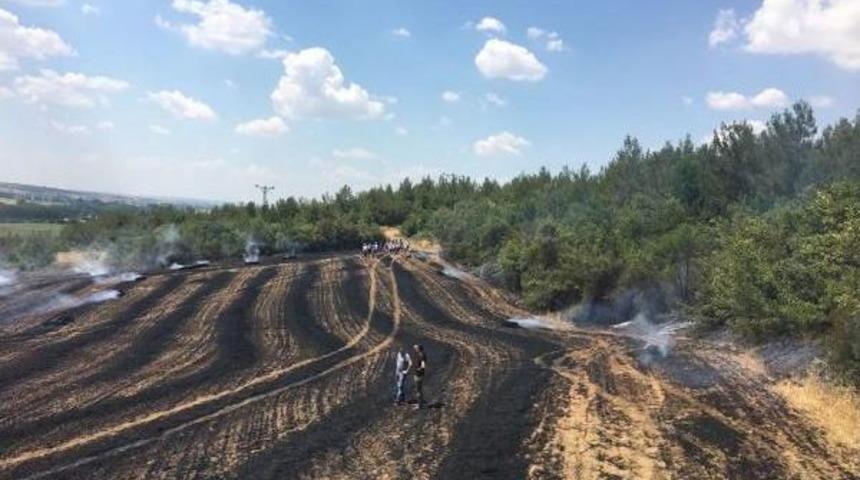 Yangın Ormana Sı&ccedil;ramadan S&ouml;nd&uuml;r&uuml;ld&uuml;