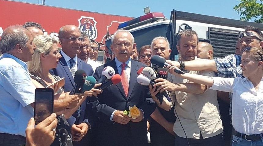 Chp Genel Başkanı Kılı&ccedil;daroğlu, Enis Berberoğlu&rsquo;nu Cezaevinde Ziyaret Etti