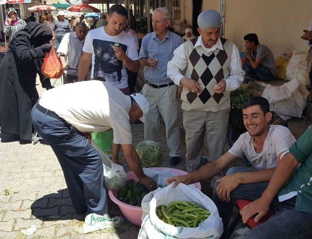 Midyat’ın Yeşil Altını Tezgahlarda Yerini Aldı