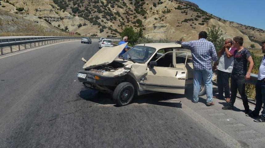 Kula&rsquo;da Trafik Kazası: 1 Yaralı