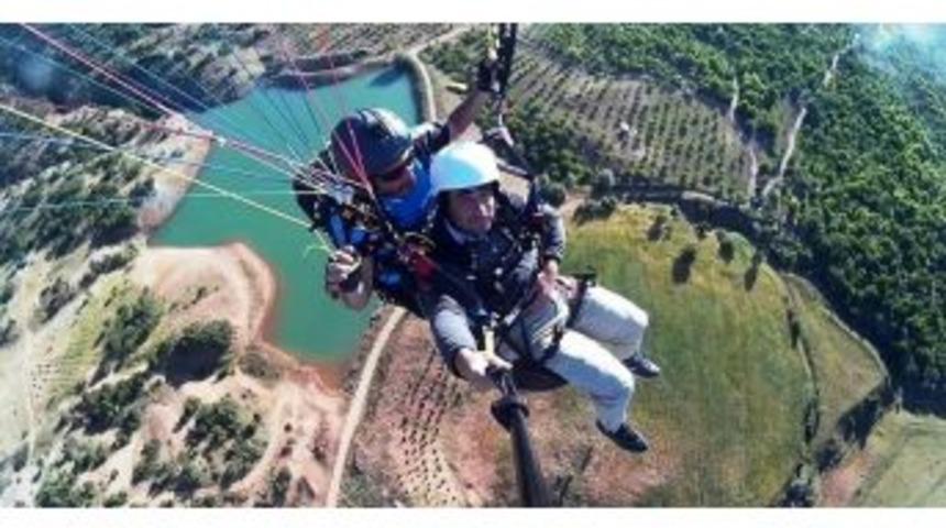 Yama&ccedil; Paraş&uuml;t&ccedil;&uuml;lerinin Yeni Uğrak Noktası Kılan K&ouml;y&uuml; Oldu