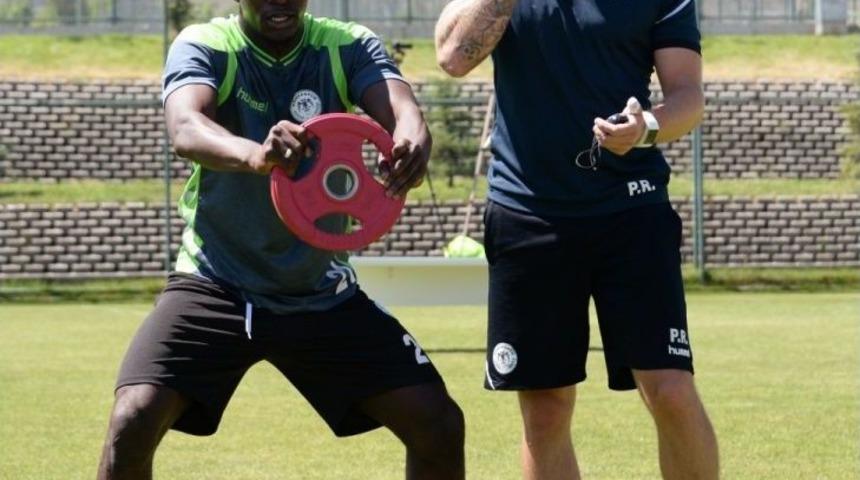 Konyaspor Kuvvet &Ccedil;alıştı