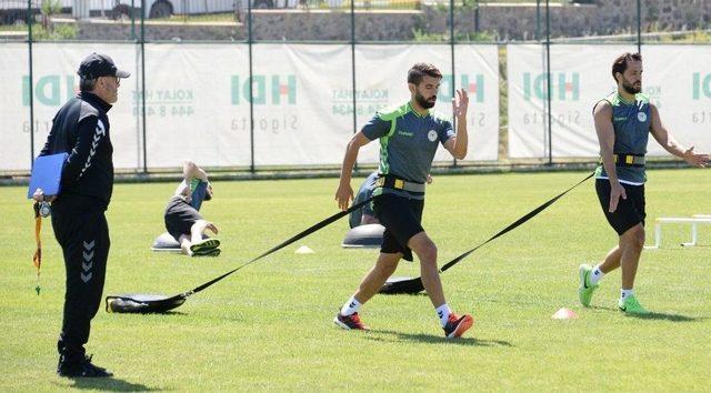 Konyaspor Kuvvet Çalıştı