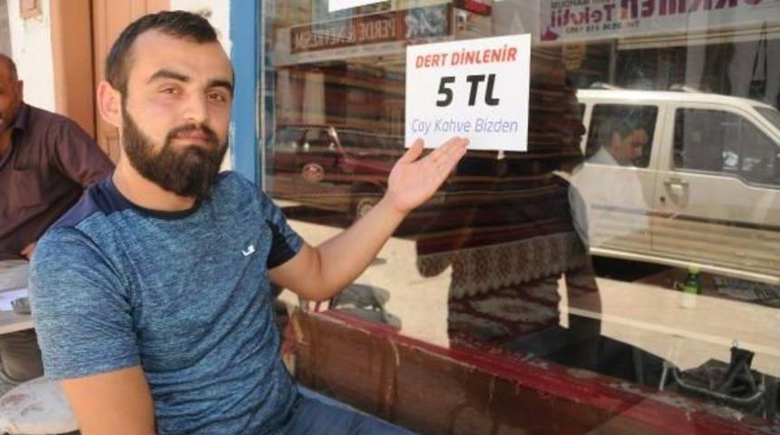 5 Liraya Dert Dinliyor