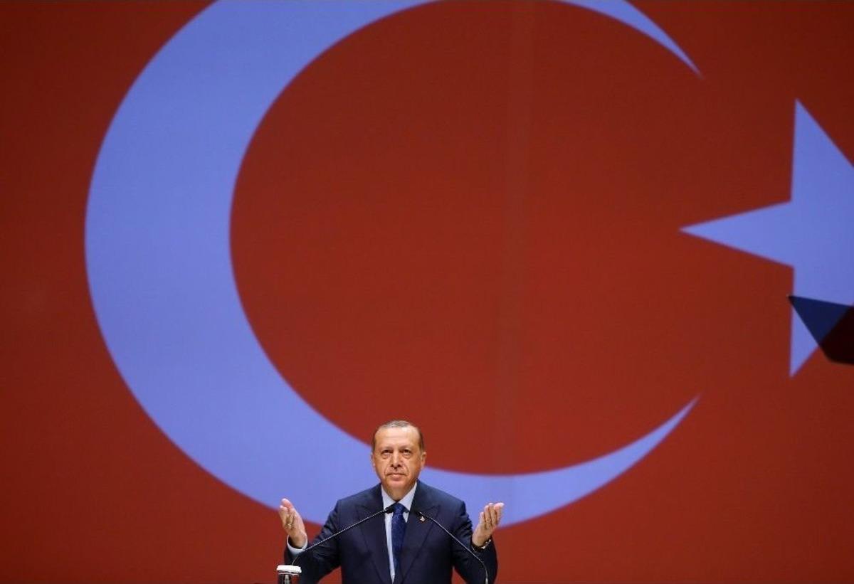Cumhurbaşkanı Erdoğan, " M&uuml;ttefiklerimiz Başta Olmak &Uuml;zere Diğer Devletlerden Beklentimiz Ter&ouml;r &Ouml;rg&uuml;tleri Yerine Bizim Yanımızda Olmalarıdır"