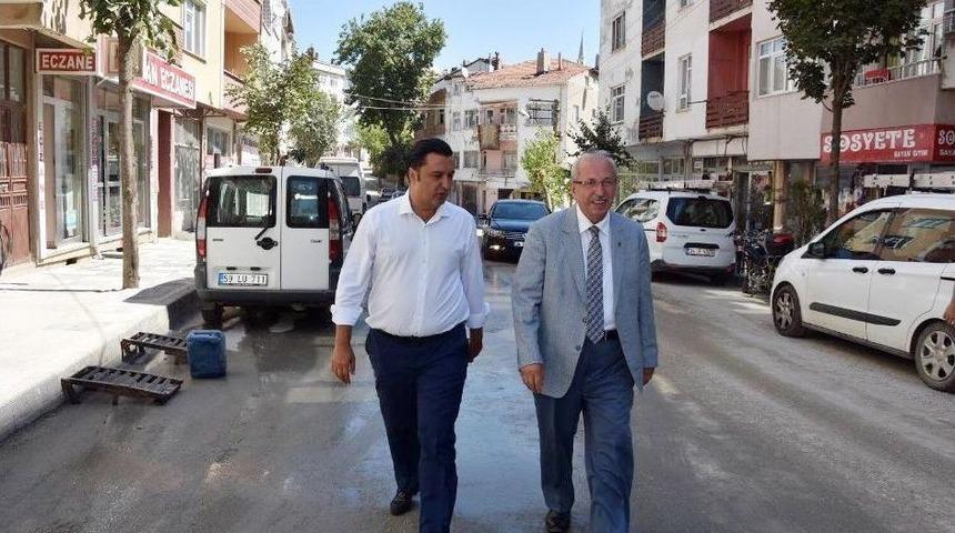 Başkan Kadir Albayrak, Prestij Caddesi&rsquo;nde İncelemelerde Bulundu