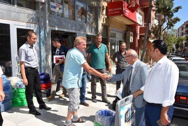 Başkan Kadir Albayrak, Prestij Caddesi’nde İncelemelerde Bulundu