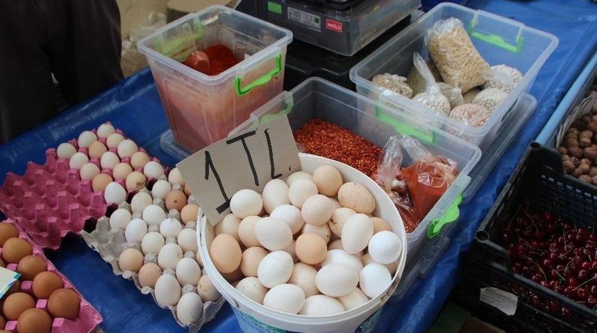 K&ouml;y Yumurtasının Fiyatı Pahalı Olmasına Rağmen İlgi Yoğun