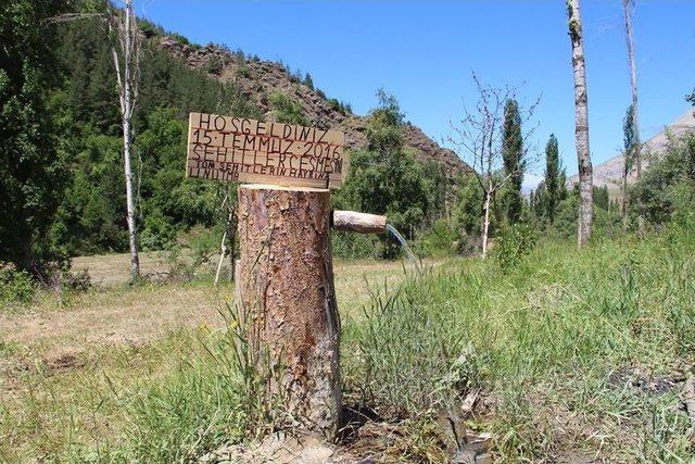 66 Yaşında Özürlü Maaşıyla Şehitlere Çeşme Yaptırdı