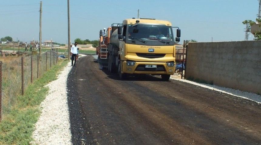 Ak&ccedil;akale Kırsalında Asfalt Atağı