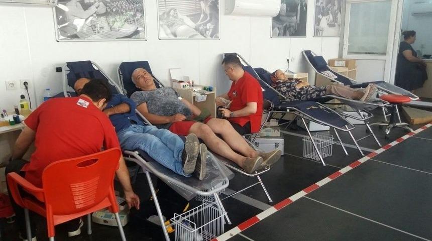 Kızılay, Cide&rsquo;de 115 &Uuml;nite Kan Topladı