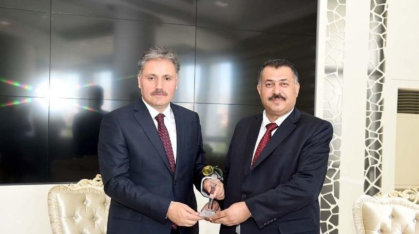 Başsavcı Erg&uuml;l Yılmaz&rsquo;dan Başkan &Ccedil;akır&rsquo;a Veda Ziyareti