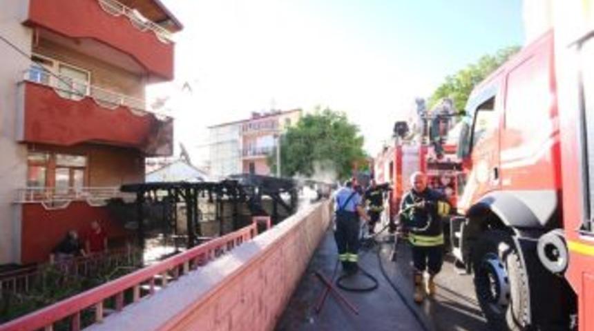 Beyşehir&rsquo;de Korkutan Yangın