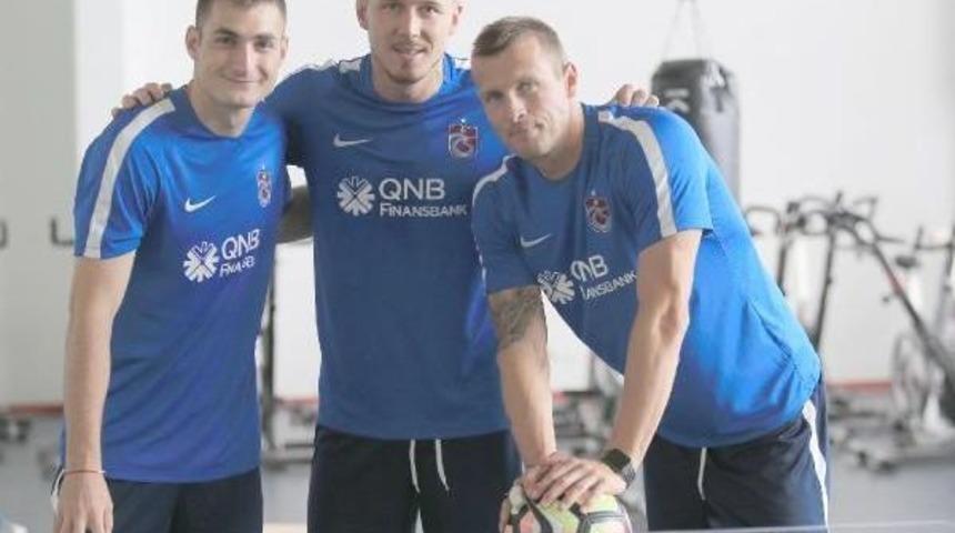 Trabzonspor'da Kucka Antrenmanda