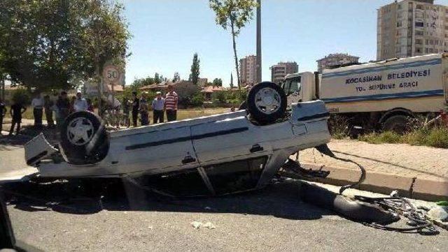 Kayseri'de Trafik Kazası: 4 Yaralı