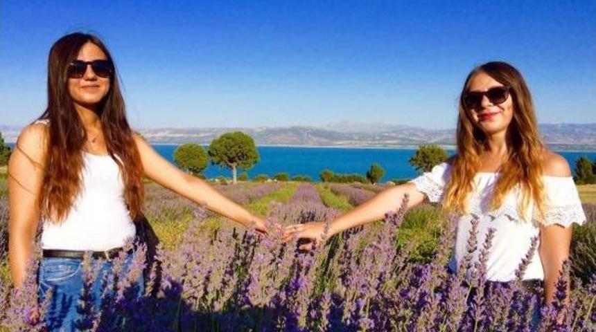 Lisinia'daki Lavanta Bahçelerine Ziyaretçi Akını