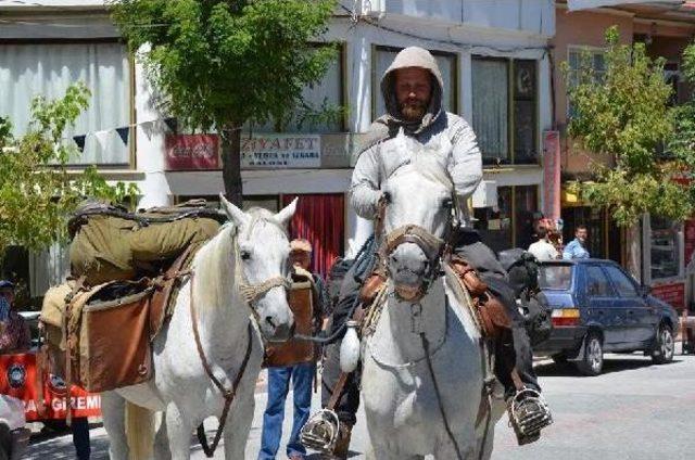 Kudüs'e Gitmek Üzere Atla Yola Çıkan Polonyalı Bergier, Kütahya'da