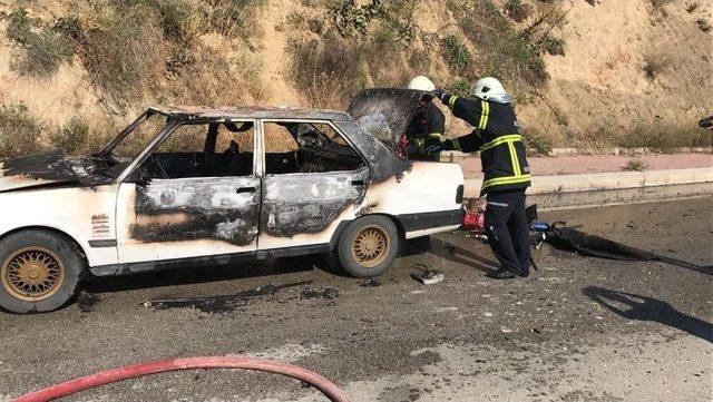 Tamirden Yeni Aldı, Seyir Halindeyken Alevler Y&uuml;kseldi 2