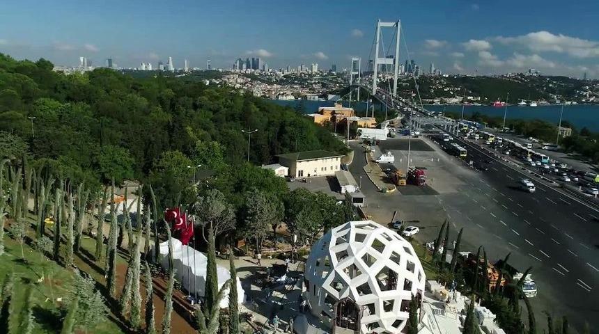 15 Temmuz Şehitler Anıtı&rsquo;nın İlk Defa İ&ccedil;i G&ouml;r&uuml;nt&uuml;lendi