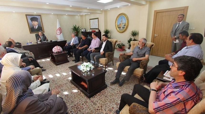 Başkan Memiş&rsquo;ten Vali Pehlivan&rsquo;a Ziyaret