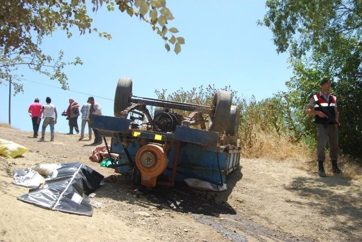 Tekirdağ&rsquo;da Tarım Aracı Devrildi: 1 &Ouml;l&uuml;