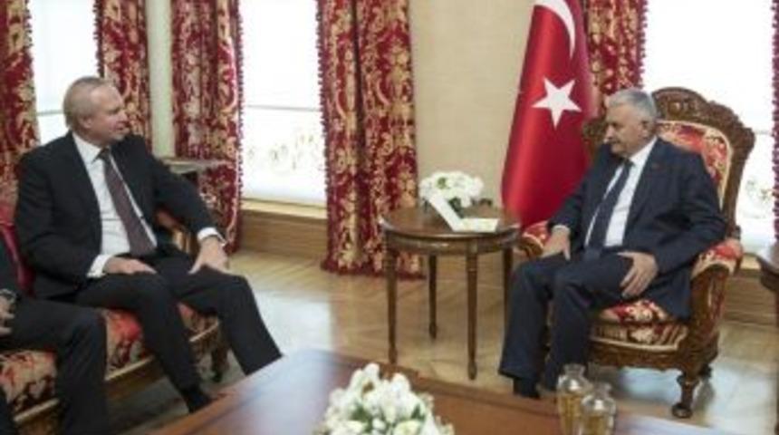 Başbakan Yıldırım, Bp Grup Ceo&rsquo;su Dudley&rsquo;i Kabul Etti