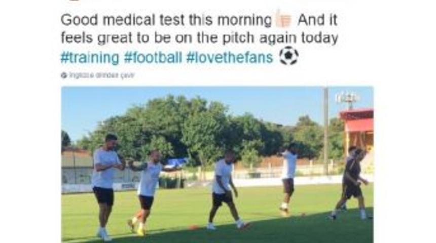 Wesley Sneijder Antrenmana &Ccedil;ıktı