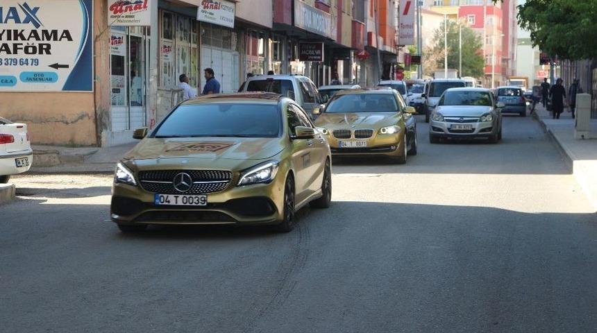 Ağrı&rsquo;da 225 Bin Liralık Ara&ccedil;la Taksi Hizmeti