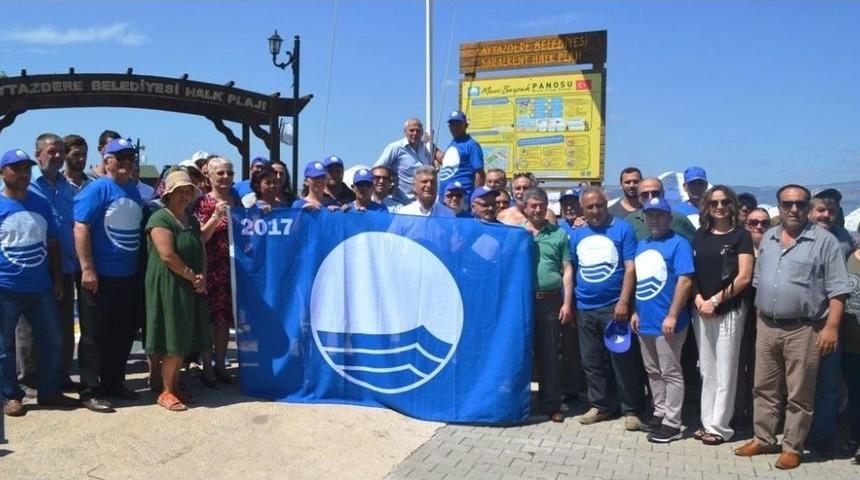Altınova&rsquo;ya Mavi Bayrak Asıldı