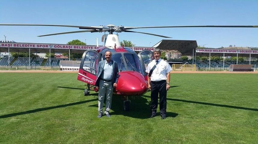 Başkan Duruay, Mogan G&ouml;l&uuml; Temizlik &Ccedil;alışmalarını Havadan İnceledi