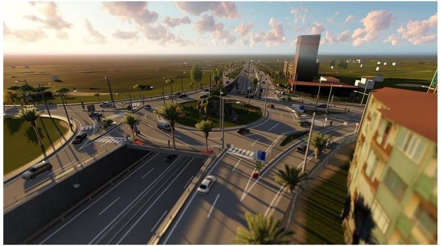 Alaşehir&rsquo;de Trafiği Rahatlatacak Kavşak Projesi Başlıyor