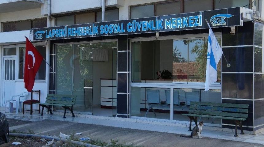 Lapseki Sgk Şubesi Hizmete A&ccedil;ıldı