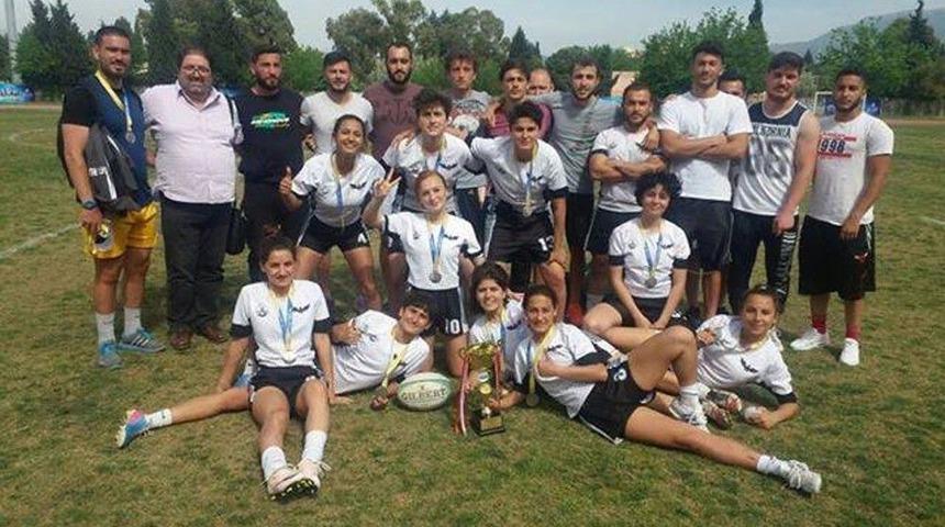 T&uuml; Kadın Ragbi Takımı T&uuml;rkiye İkincisi Oldu